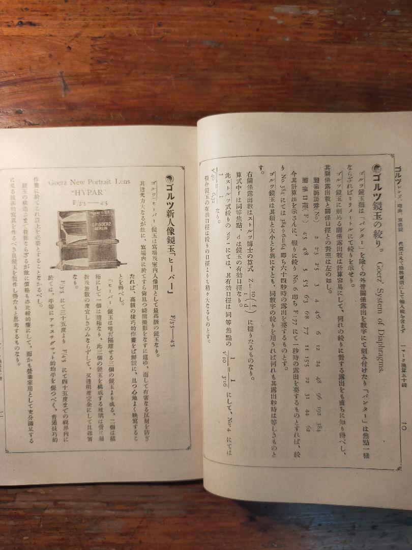 ゴルツ レンズ カメラ 双眼鏡（大正期 浅沼商会）