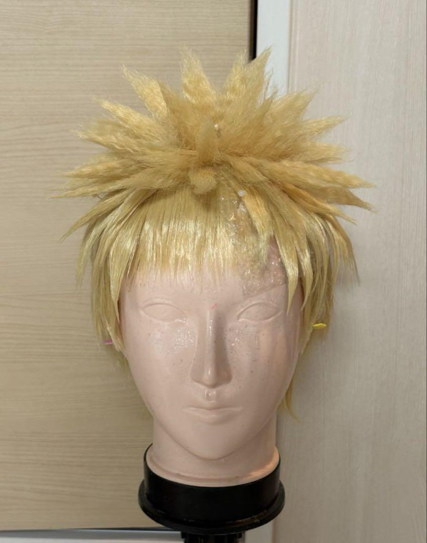 NARUTO うずまきナルト セット＆カット済み コスプレ ウィッグ 新品未使用