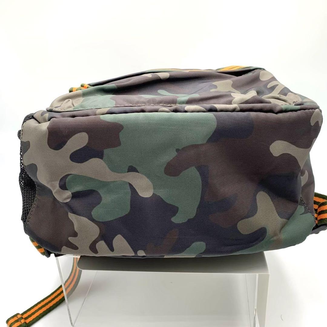 【美品】ポロラルフローレン カモフラ柄 バックパック リュック ポロベア 希少