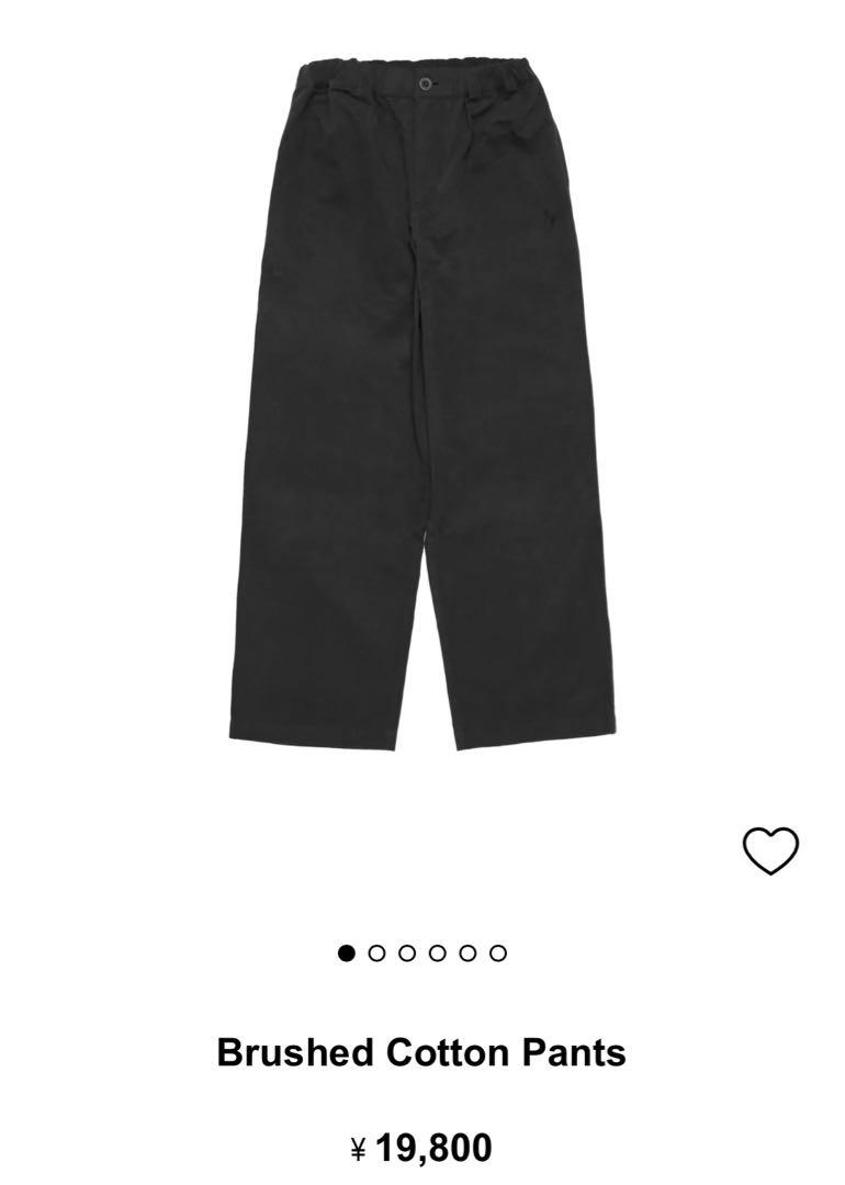 FR2 Brushed Cotton Pants ブラック Mサイズ