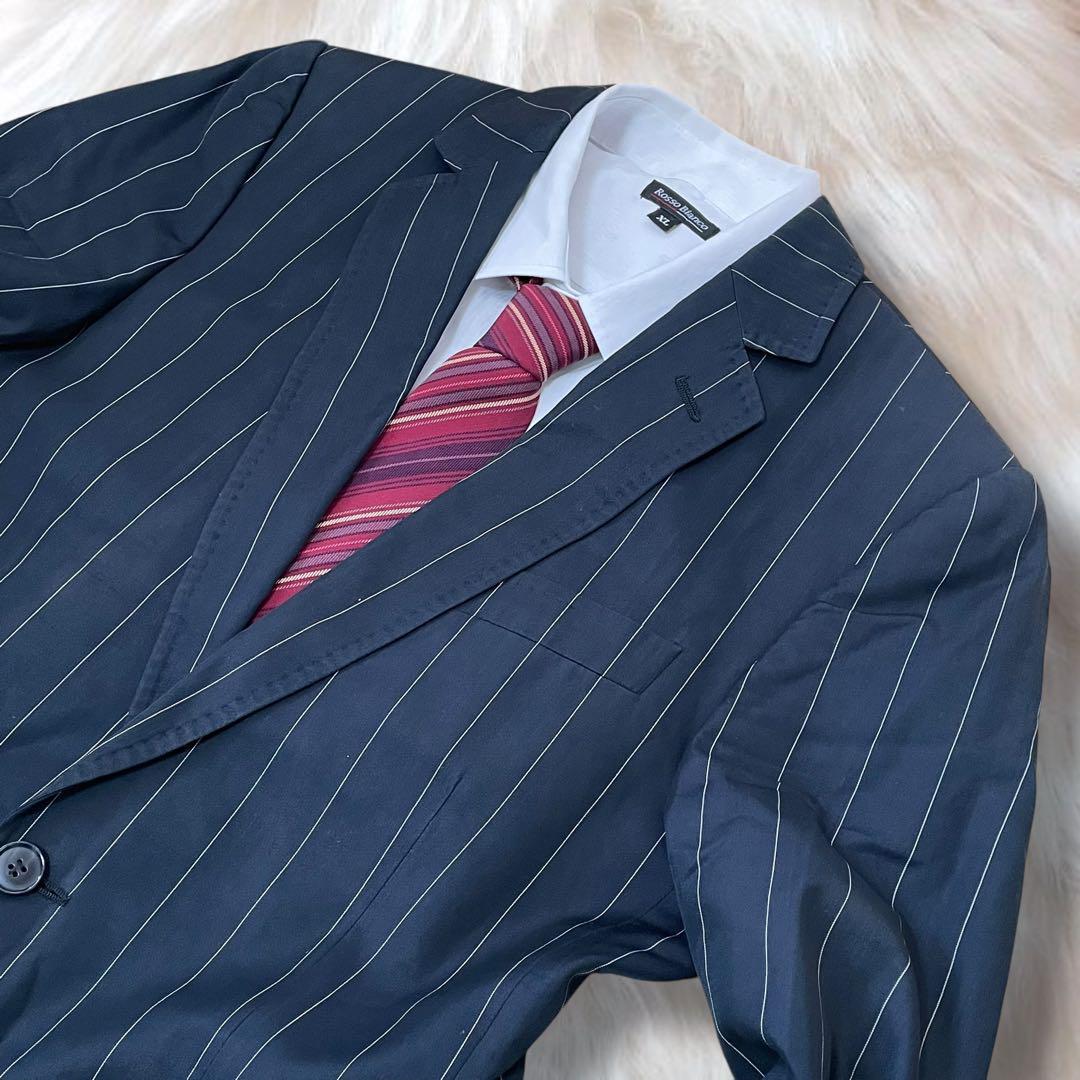 希少 ドルチェ&ガッバーナ セットアップスーツ 紺色 M DG柄 MARTINI