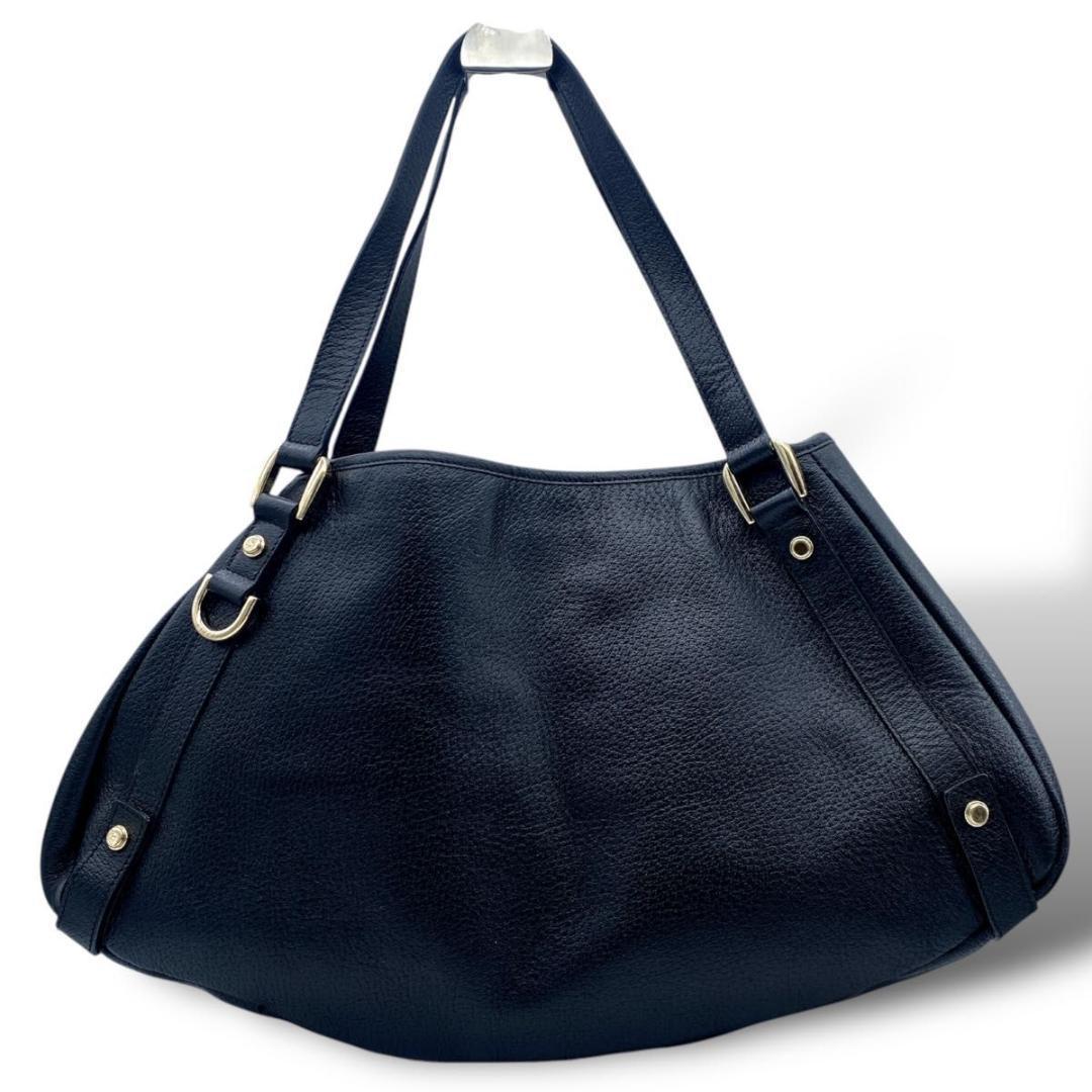 【極美品】GUCCI アビー トートバッグ レザー ブラック