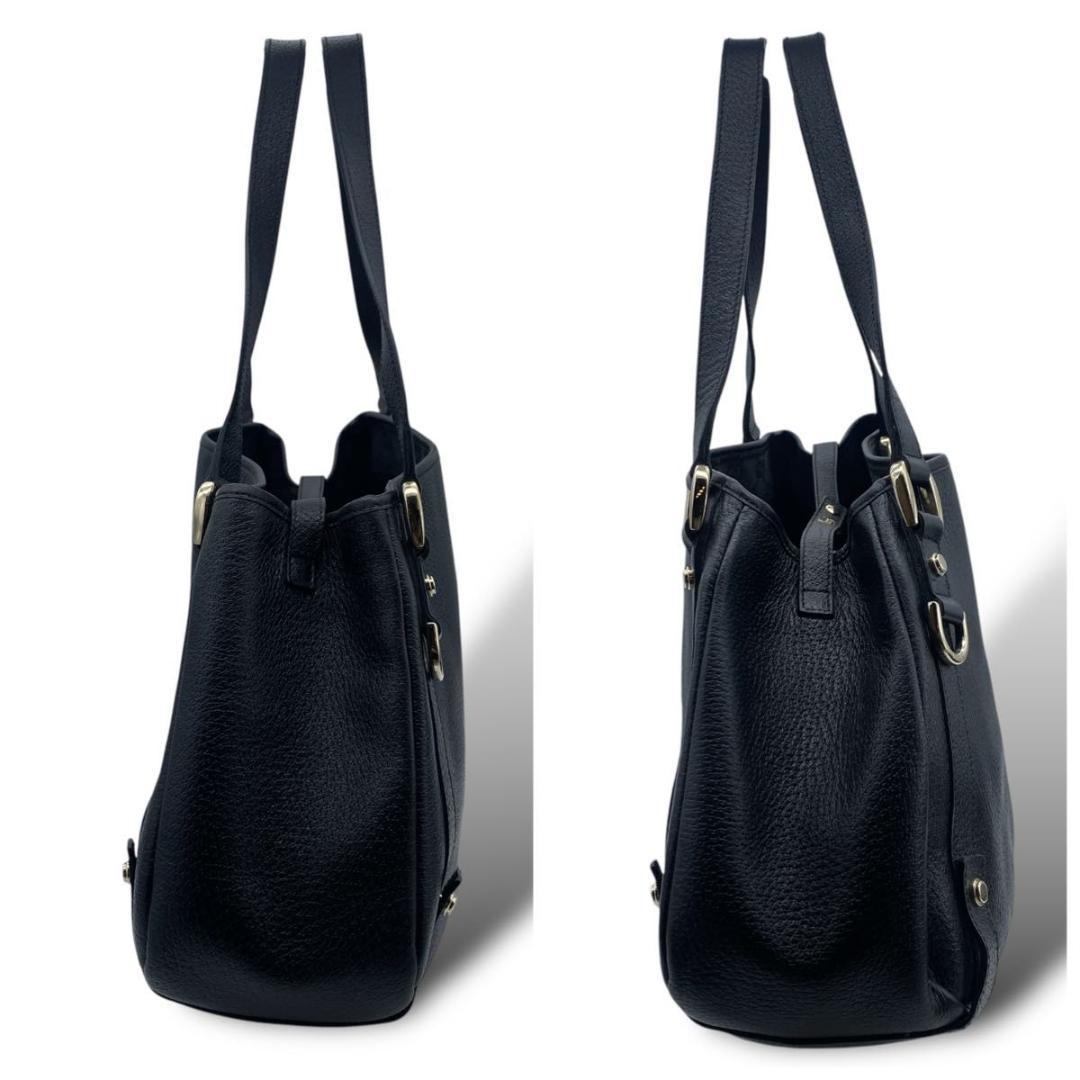 【極美品】GUCCI アビー トートバッグ レザー ブラック