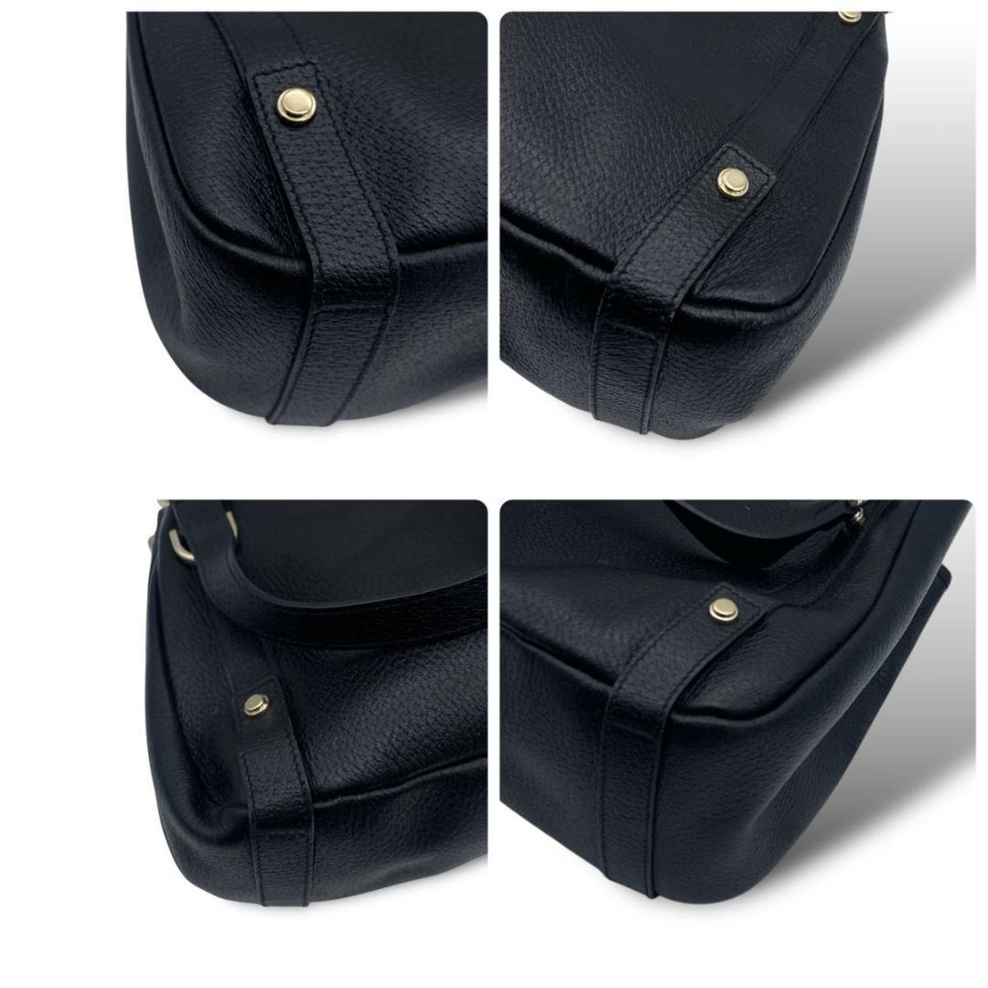 【極美品】GUCCI アビー トートバッグ レザー ブラック