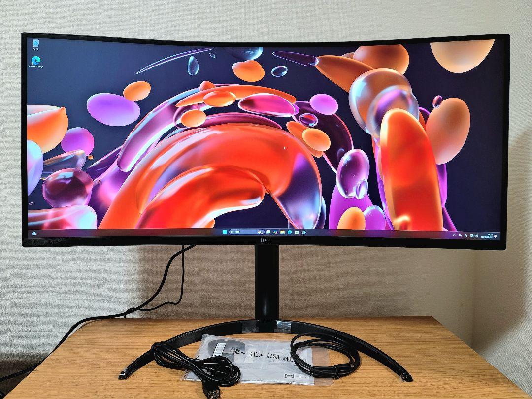 たーぼー　LG ウルトラワイドゲーミングモニター 34WR55QC-B