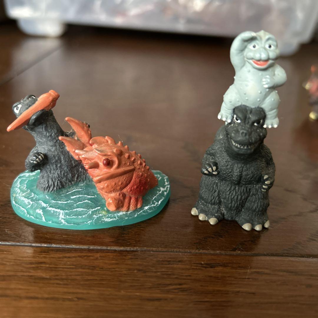 ゴジラ指人形セット