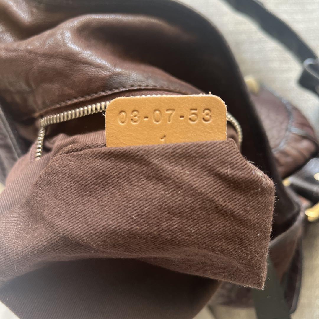 ⭐︎超希少・美品⭐︎ Chloé ブラウン　ショルダーバッグ　大容量　 斜めがけ