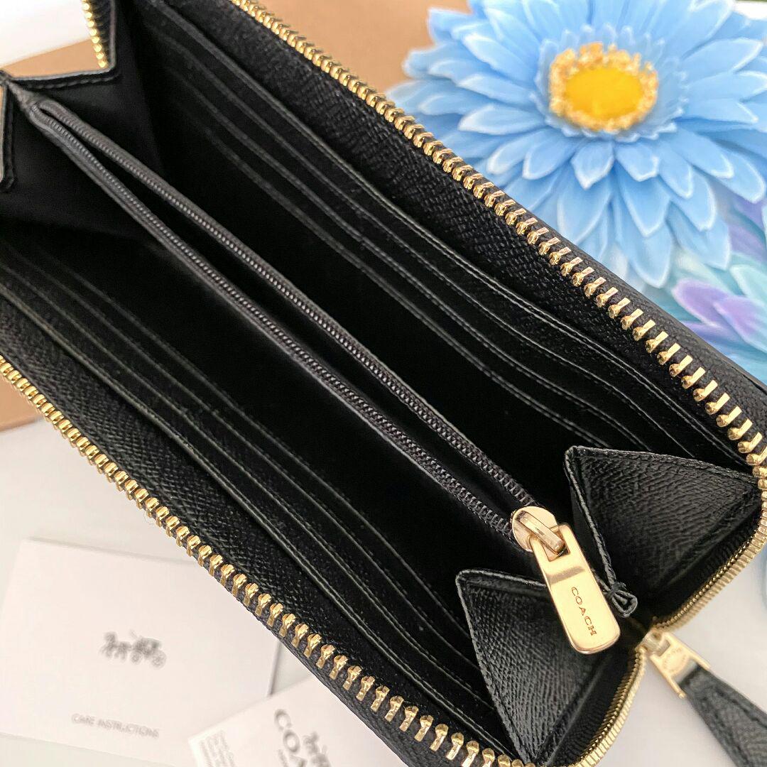 人気大得価⇕ 新品 ブラック レザー 長財布 NvK7h-m14385152275 COACH コーチ メンズ 低価定番人気