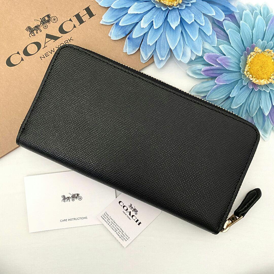 人気大得価⇕ 新品 ブラック レザー 長財布 NvK7h-m14385152275 COACH コーチ メンズ 低価定番人気