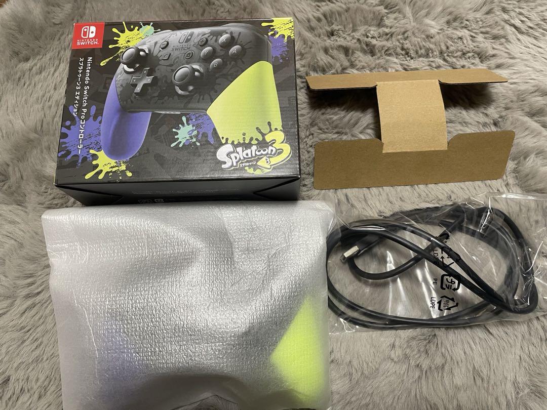 Switch 純正proコントローラー　プロコン　スプラトゥーン