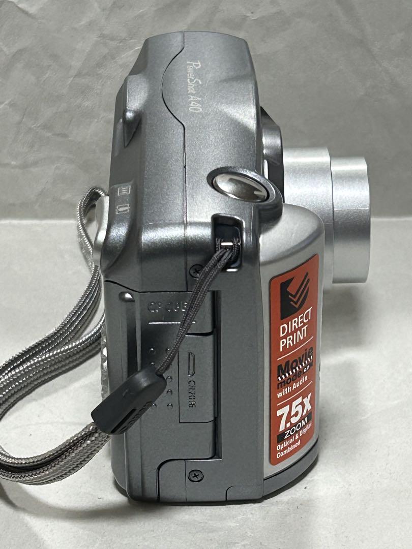 使える!】Canon PowerShot A40 美品！動作確認済み！ブラン