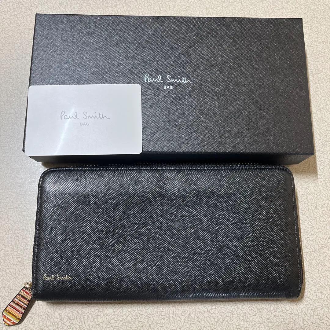 レビュー高評価商品 Paul Smith ラウンドファスナー 長財布 マルチストライプ - メルカリ 小物