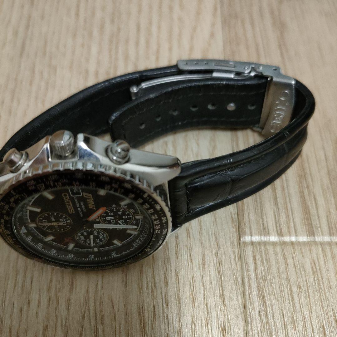 セイコー フライトマスター 7T92-0CF0 ANAコラボ セイコー フライトマスター 7T92-0CF0 ANAコラボ