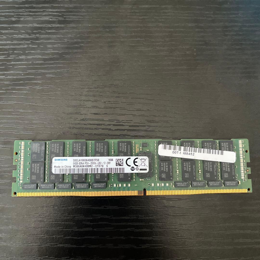 SAMSUNG 64GB DDR4 PC4-2666V M386A8K40BM2