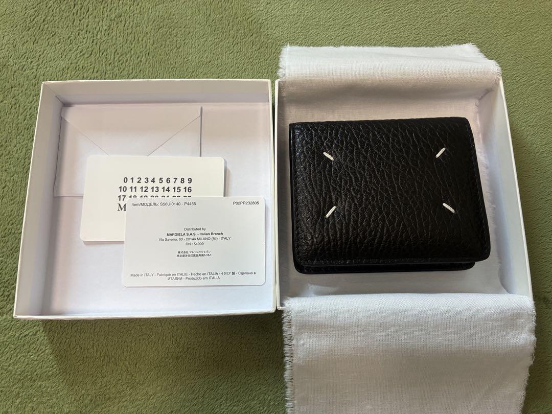 メゾンマルジェラ 2つ折り財布 小銭入れ付き WALLET CLIP 2