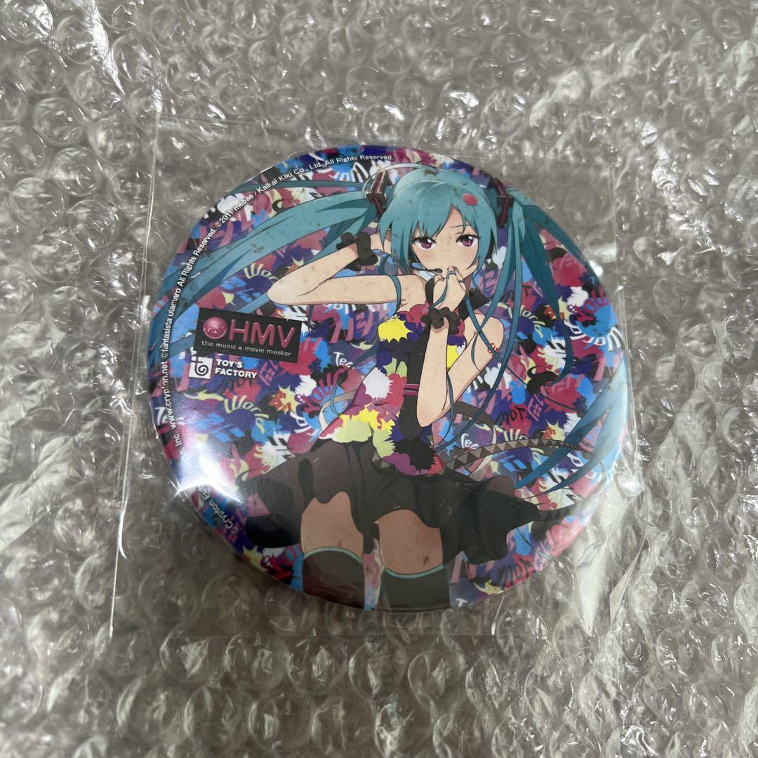 【非売品】初音ミク Tell Your World EP HMV特典缶バッチ新品