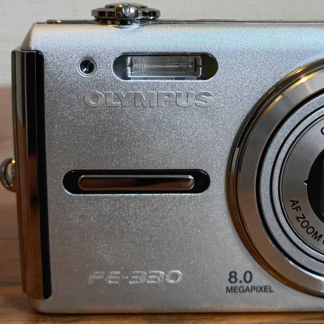 OLYMPUS FE-330 8.0メガピクセル コンパクトデジタルカメラ