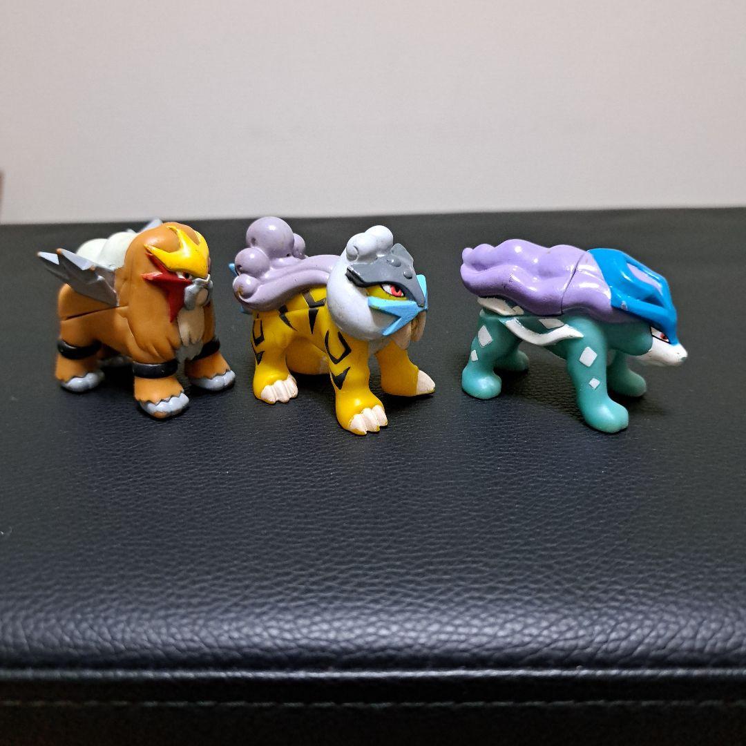 ポケモンキッズ スイクン エンテイ ライコウ 指人形 まとめ