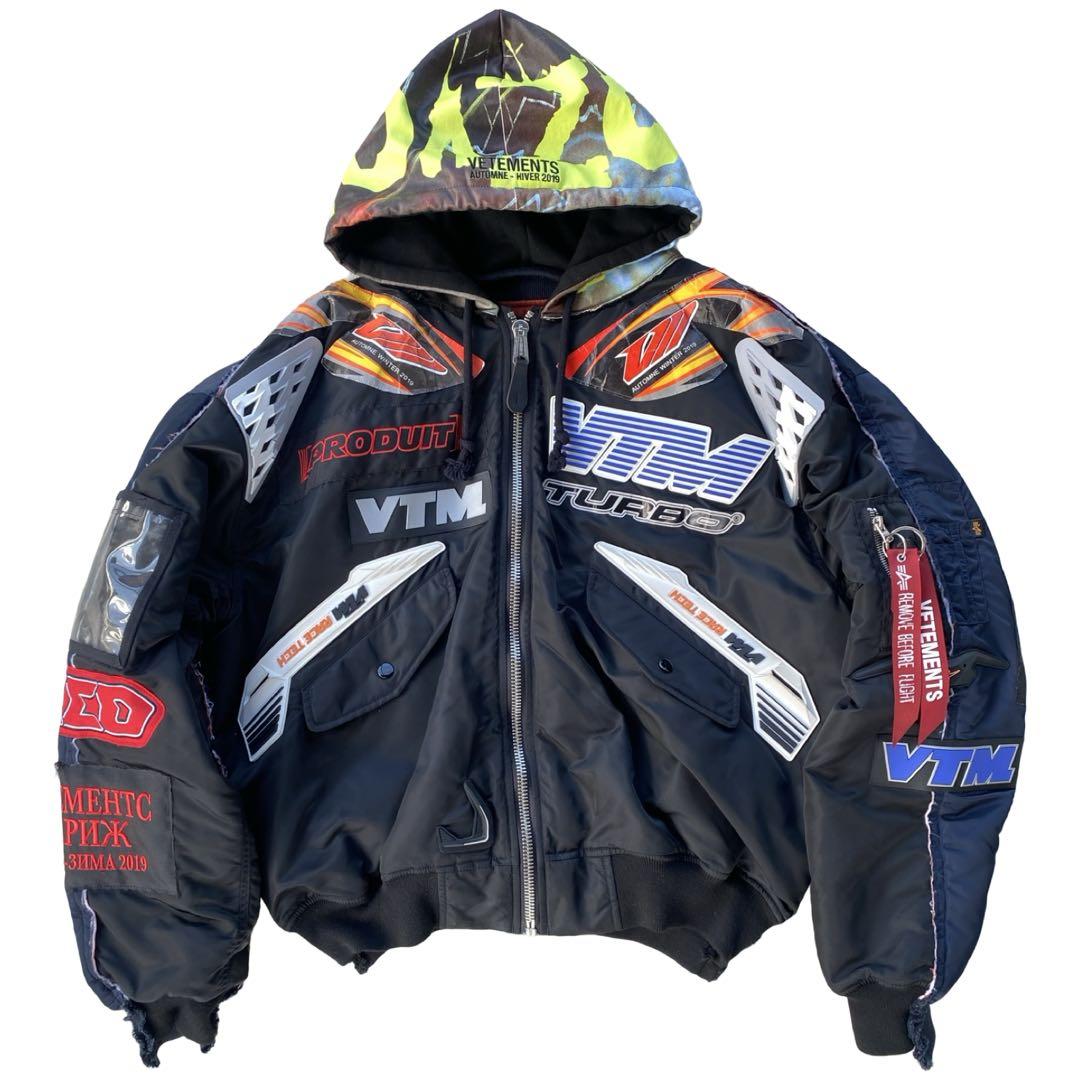 VETEMENTS - 2018 Racing Bomber Jacket - メルカリ
