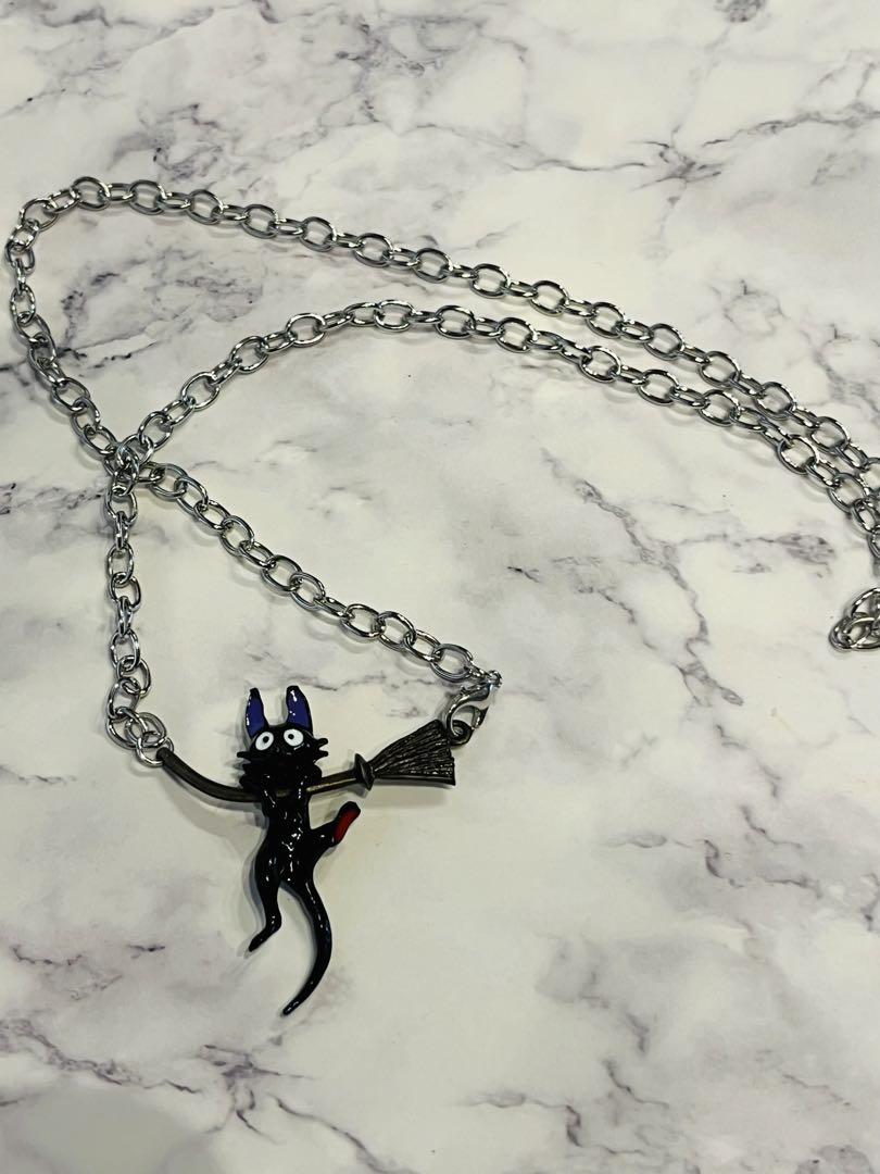 ジジ ネックレス アクセサリー ジブリ 魔女の宅急便 黒猫 猫雑貨