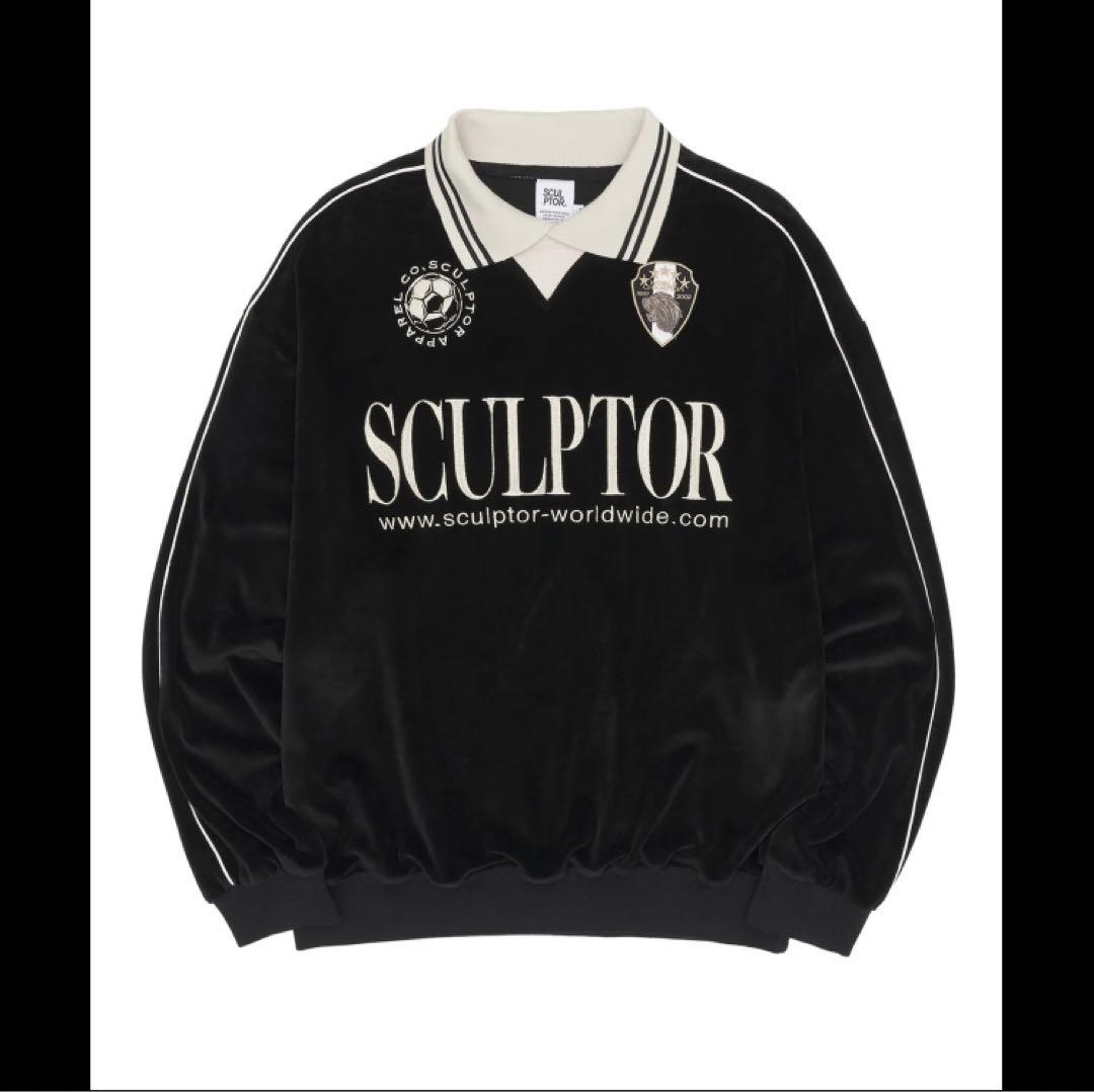 22FW●SCULPTOR●VELOUR SOCCER JERSEY スウェット 男女兼用 22FW○SCULPTOR○VELOUR SOCCER JERSEY スウェット - メルカリ