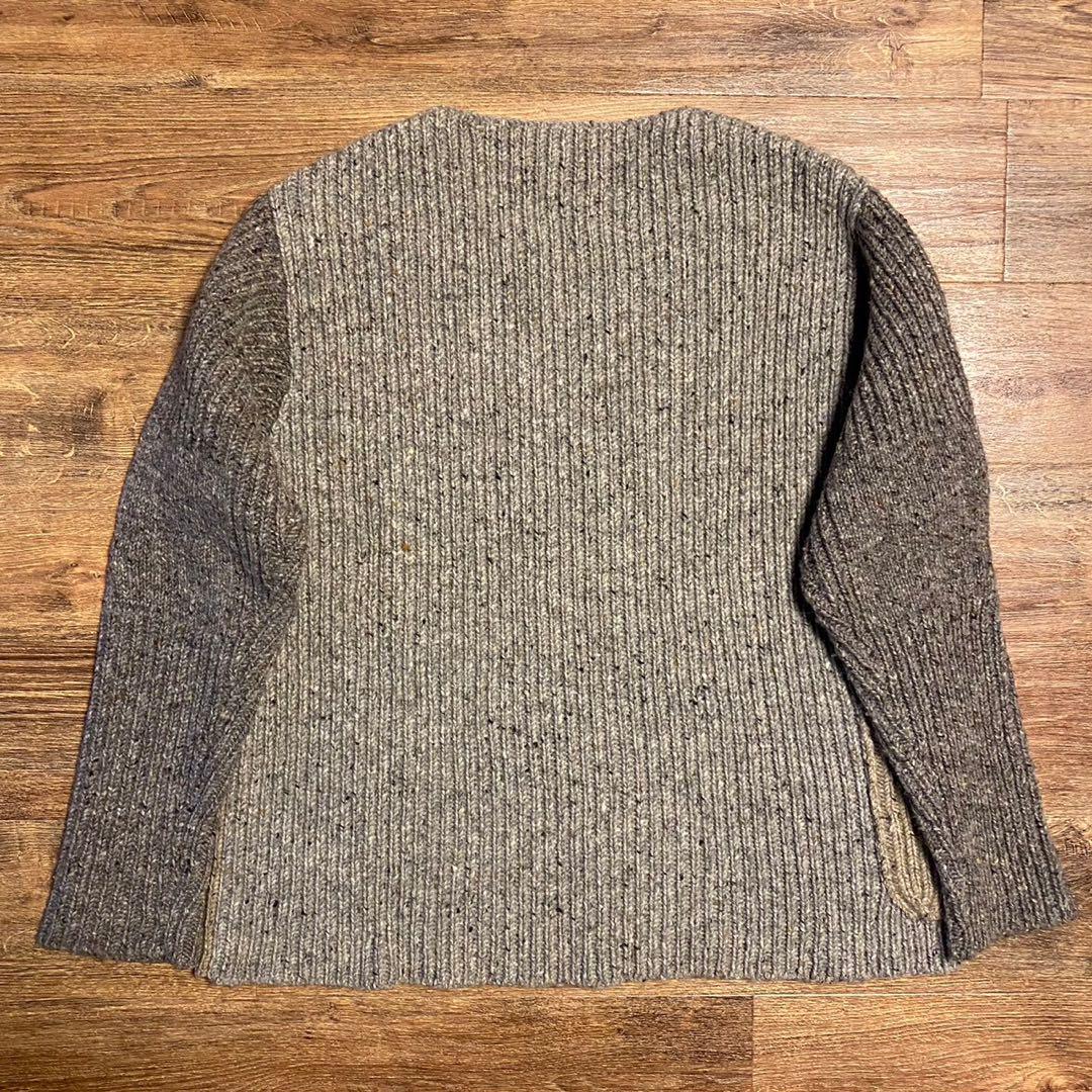 SUNSEA DEEP GROVE KNIT 太畝 リブ ニット セーター 古着