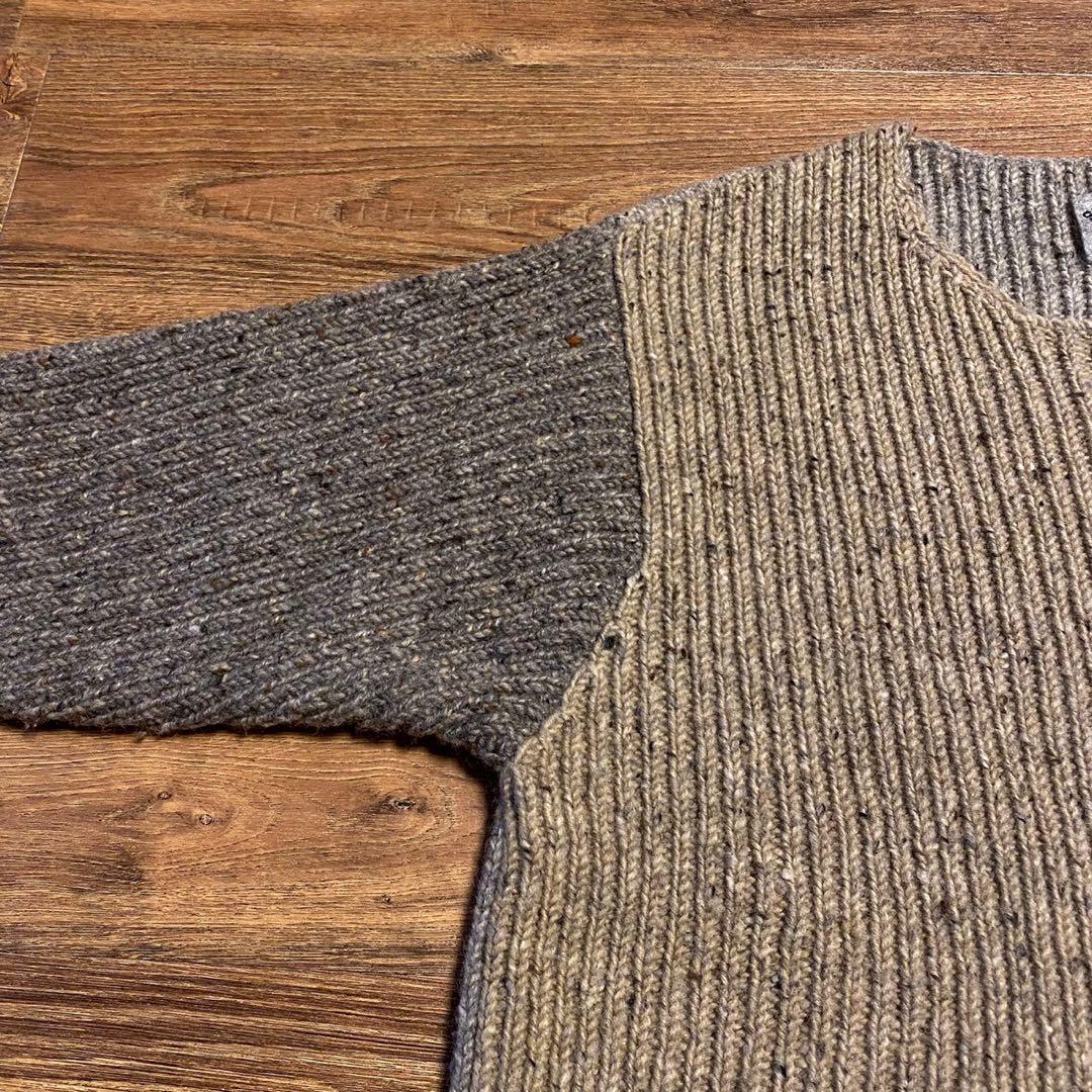 SUNSEA DEEP GROVE KNIT 太畝 リブ ニット セーター 古着