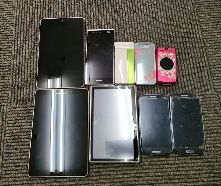 アンドロイド スマホ 携帯電話 スマートフォン まとめ 9点 ジャンク 7,300円