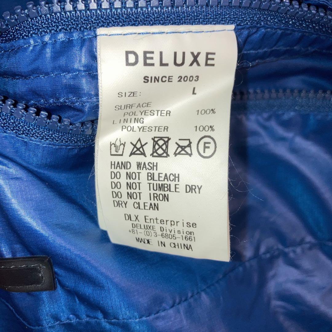 DELUXE×WILD THINGS リバーシブルボアフリースジャケット　L