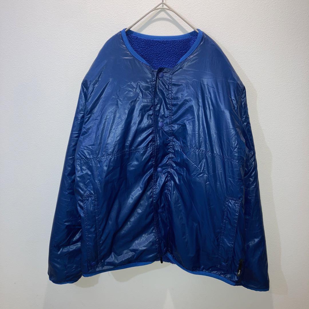 DELUXE×WILD THINGS リバーシブルボアフリースジャケット　L