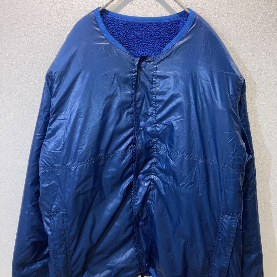 DELUXE×WILD THINGS リバーシブルボアフリースジャケット　L