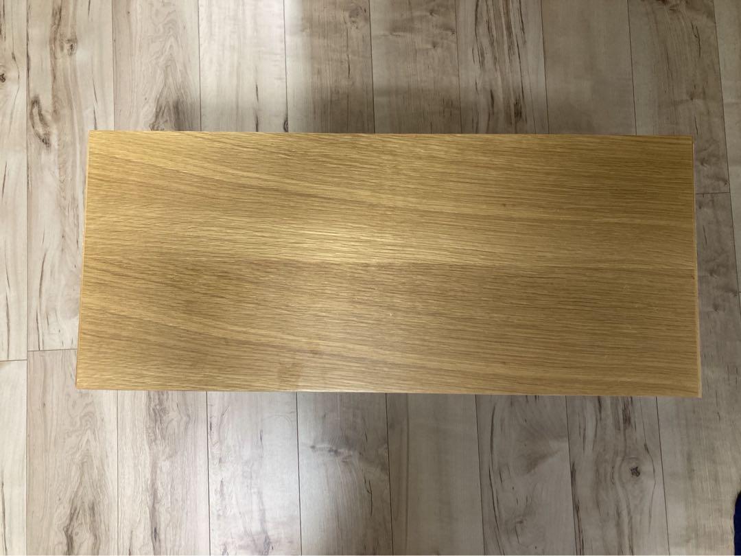 コの字の家具　オーク材　幅７０ｃｍ