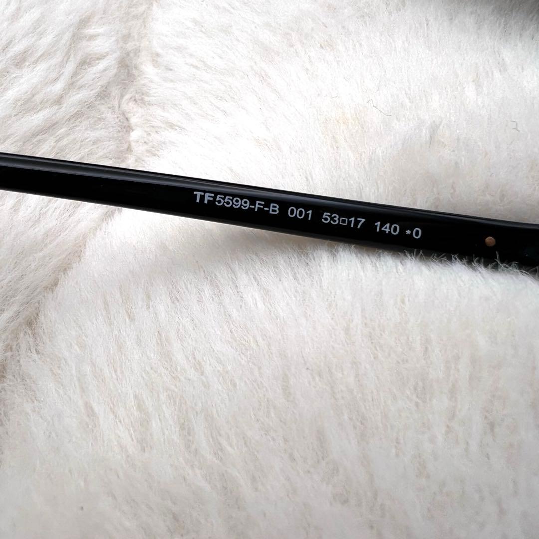 極美品✨TOM FORD TF5599FB メガネ 男女兼用 黒系 極美品✨TOM FORD TF5599FB メガネ 男女兼用 黒系