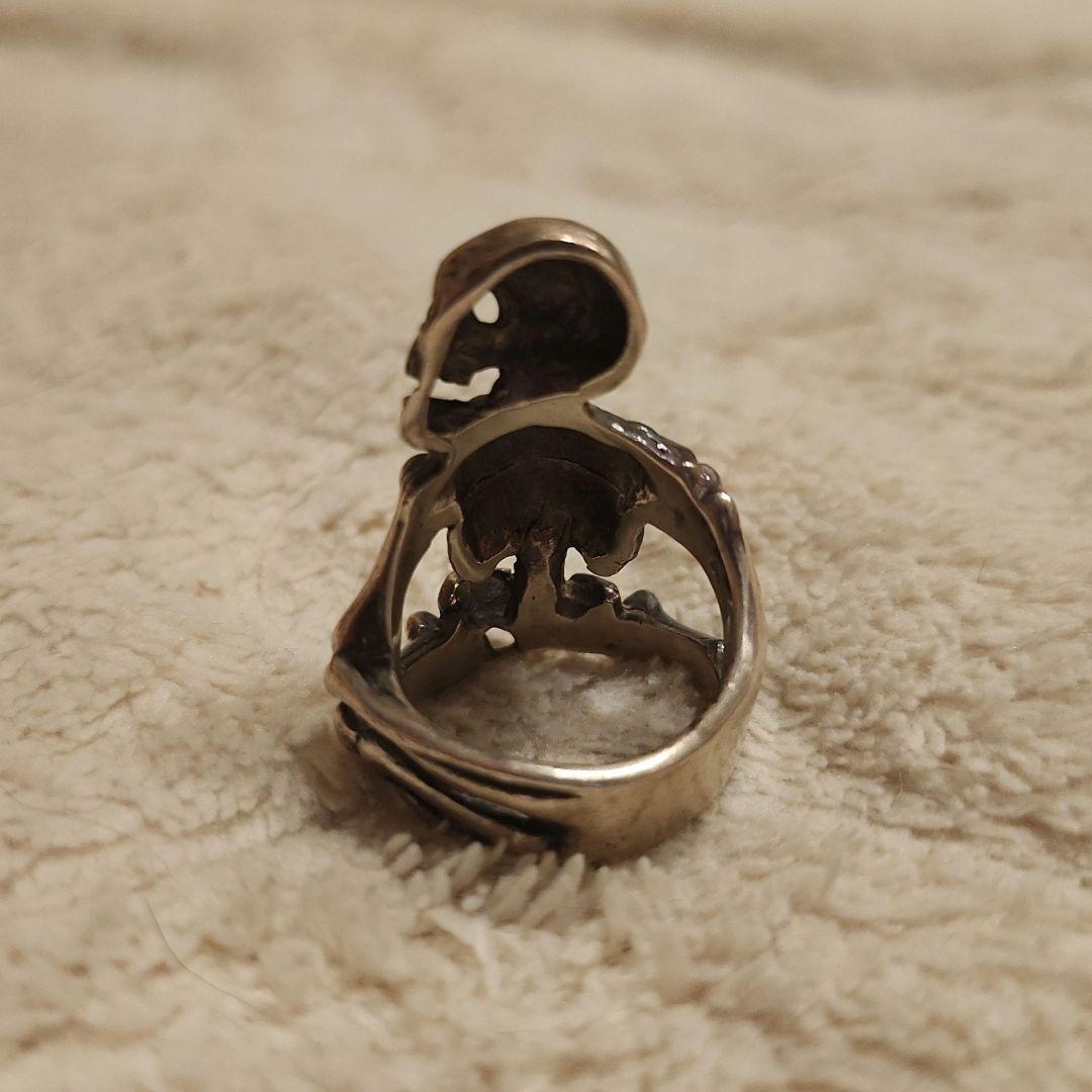 【SALE／10%OFF 大沼 シルバーリング Onuma)スカルデザイン (Kumiko 久美子 アクセサリー