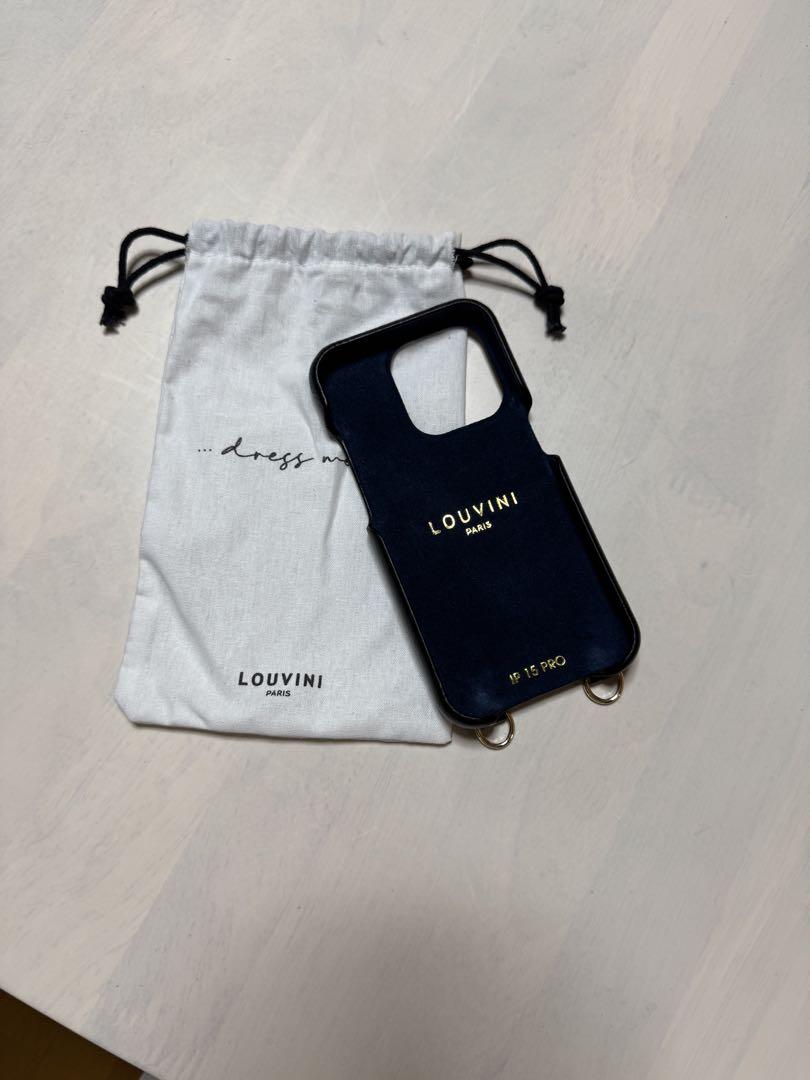 値下げ‼️【LOUVINI】iPhone15pro スマートフォンケース