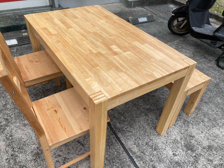 店舗良い IKEA ノールドビー ダイニングテーブル ゴムノキ無垢材 仙台 宮城 - ダイニングテーブル