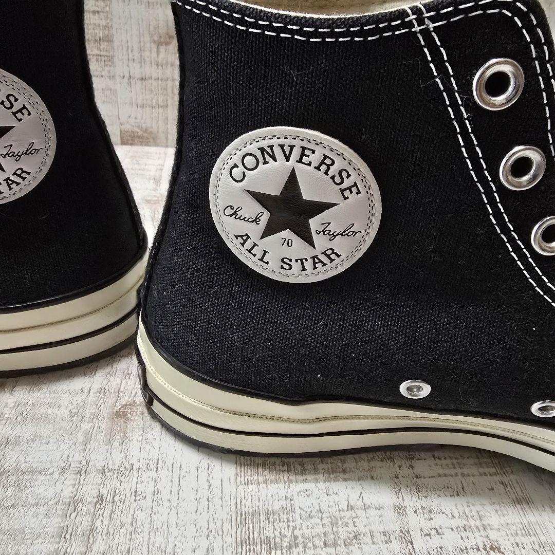 新品未使用】CONVERSE CT7027.5cm ブラック ハイカット
