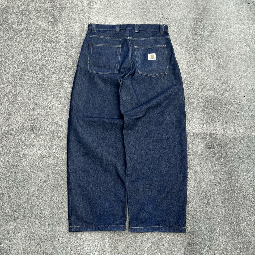パンツ Carhartt brandon pant blue rigid