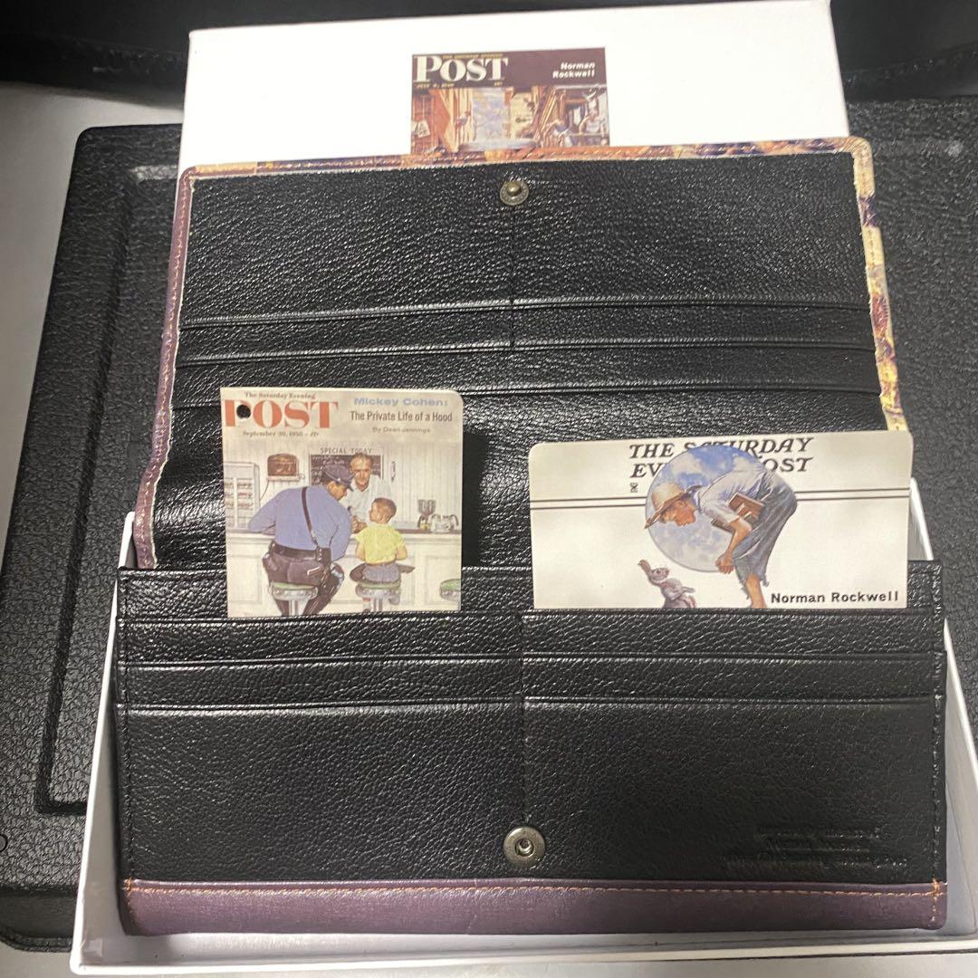 新品未使用品⁉️POST ノーマン・ロックウェル 長財布