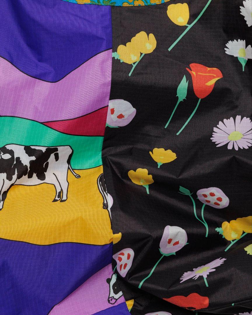 free design 別注】バグゥ ショッピングバッグ（バグゥ／BAGGU