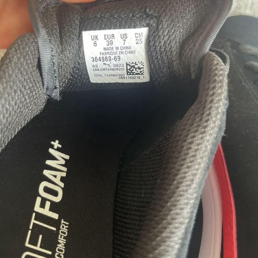 PUMA/スニーカー(25cm)/新品未使用タグ付き PUMA （取り寄せ）安全靴 作業靴 プーマ ローカット マジック