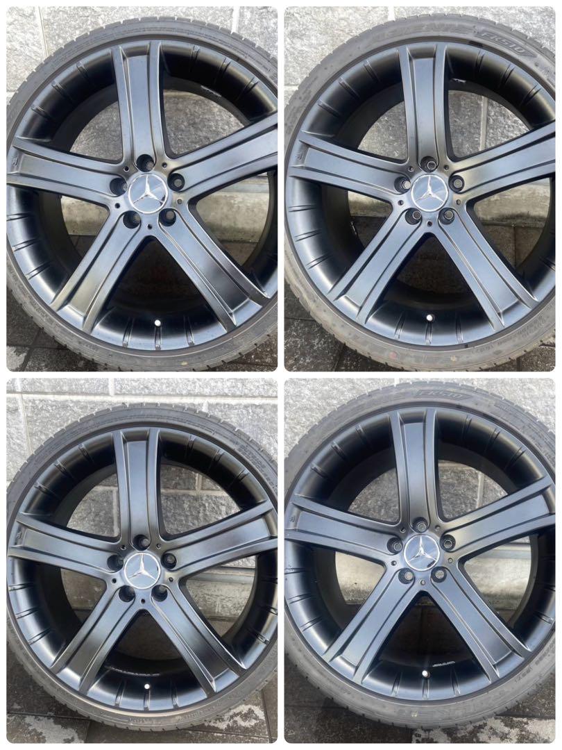 美品】SL350メルセデスベンツタイヤ・アルミホイールセット パーツ