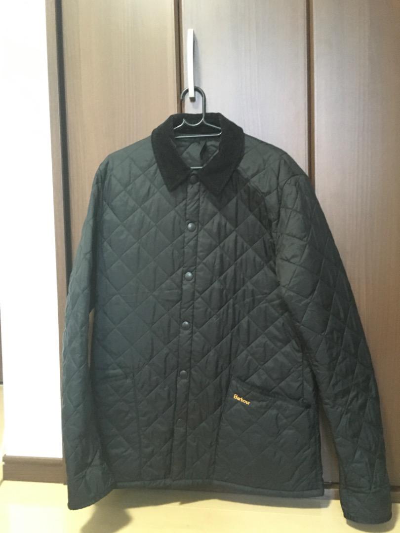 Barbour ブラック キルティングジャケット Mサイズ