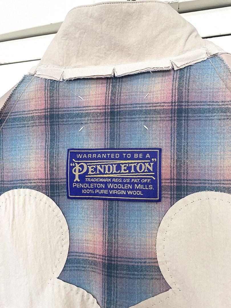 MaisonMargiela Pendleton ボンバージャケット