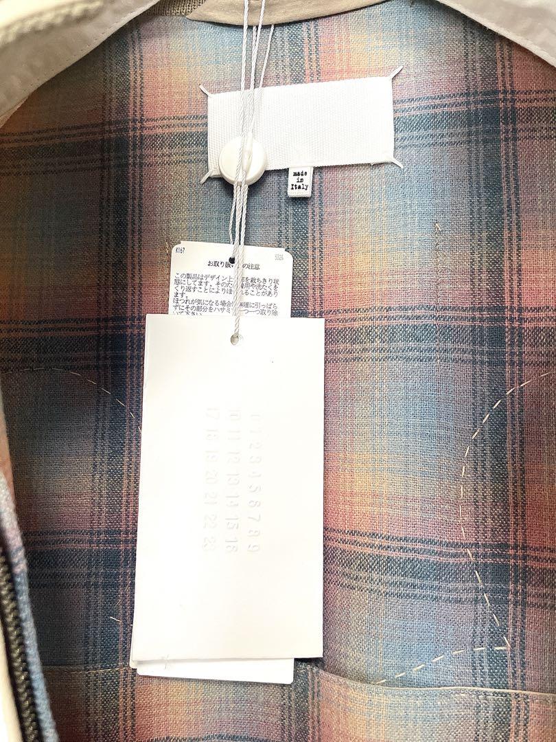 MaisonMargiela Pendleton ボンバージャケット