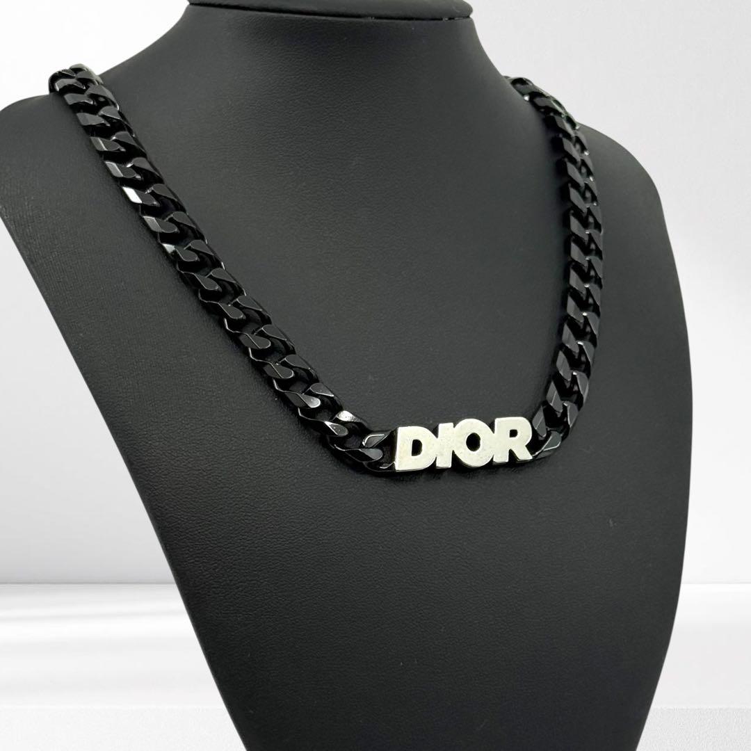DIORディオール チェーンリンク ネックレス ネックレス イタリック DIOR☆CHRISTIAN DIOR COUTURE チェーンリンク ネックレス☆即納