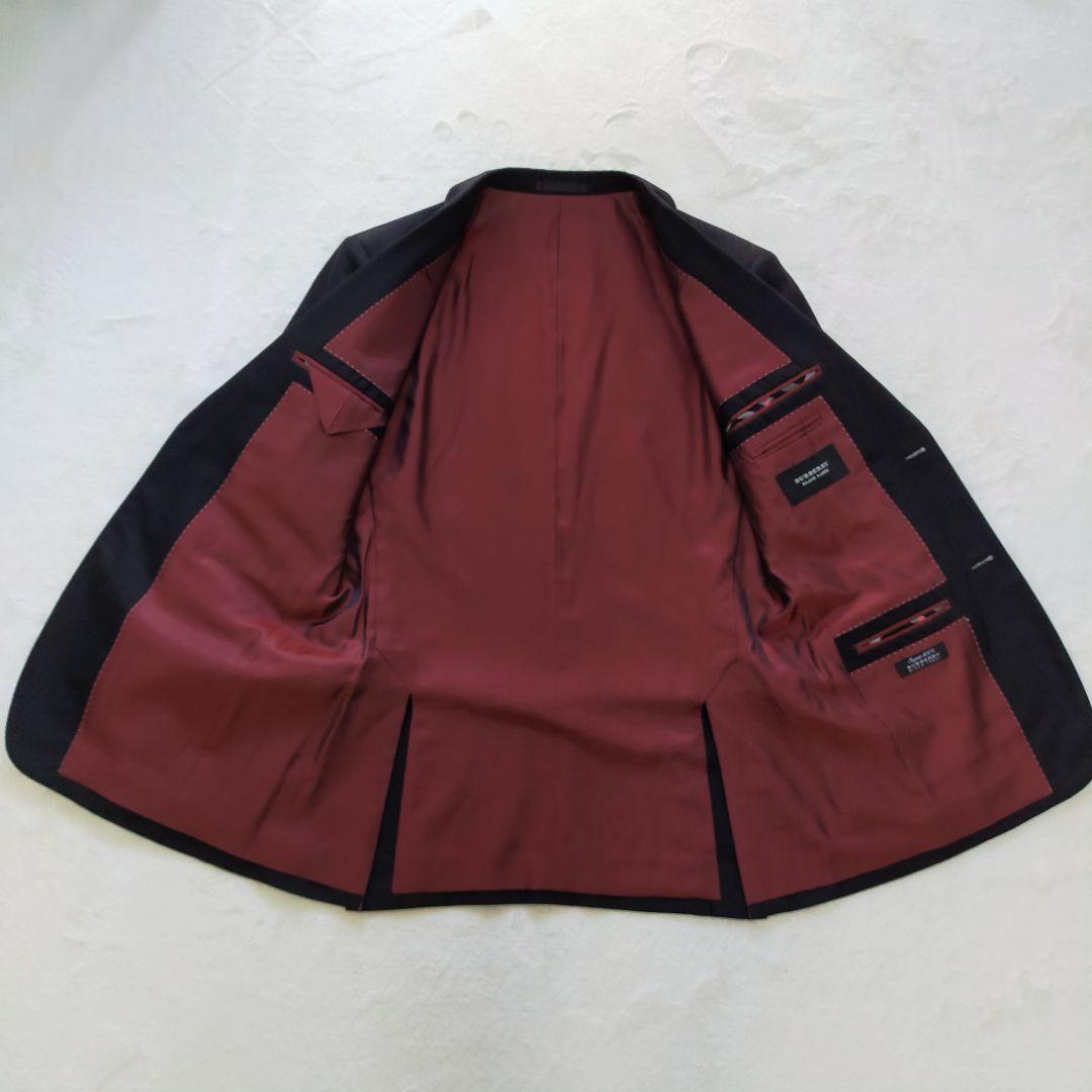 美品　BURBERRY　36R　ビジネススーツ　セットアップ　総裏　ノバチェック 美品 BURBERRY 36R ビジネススーツ セットアップ 総裏 ノバチェック