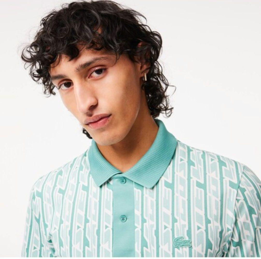 Lacoste ラコステ ストリートテキスタイルテクニカル ポロシャツ