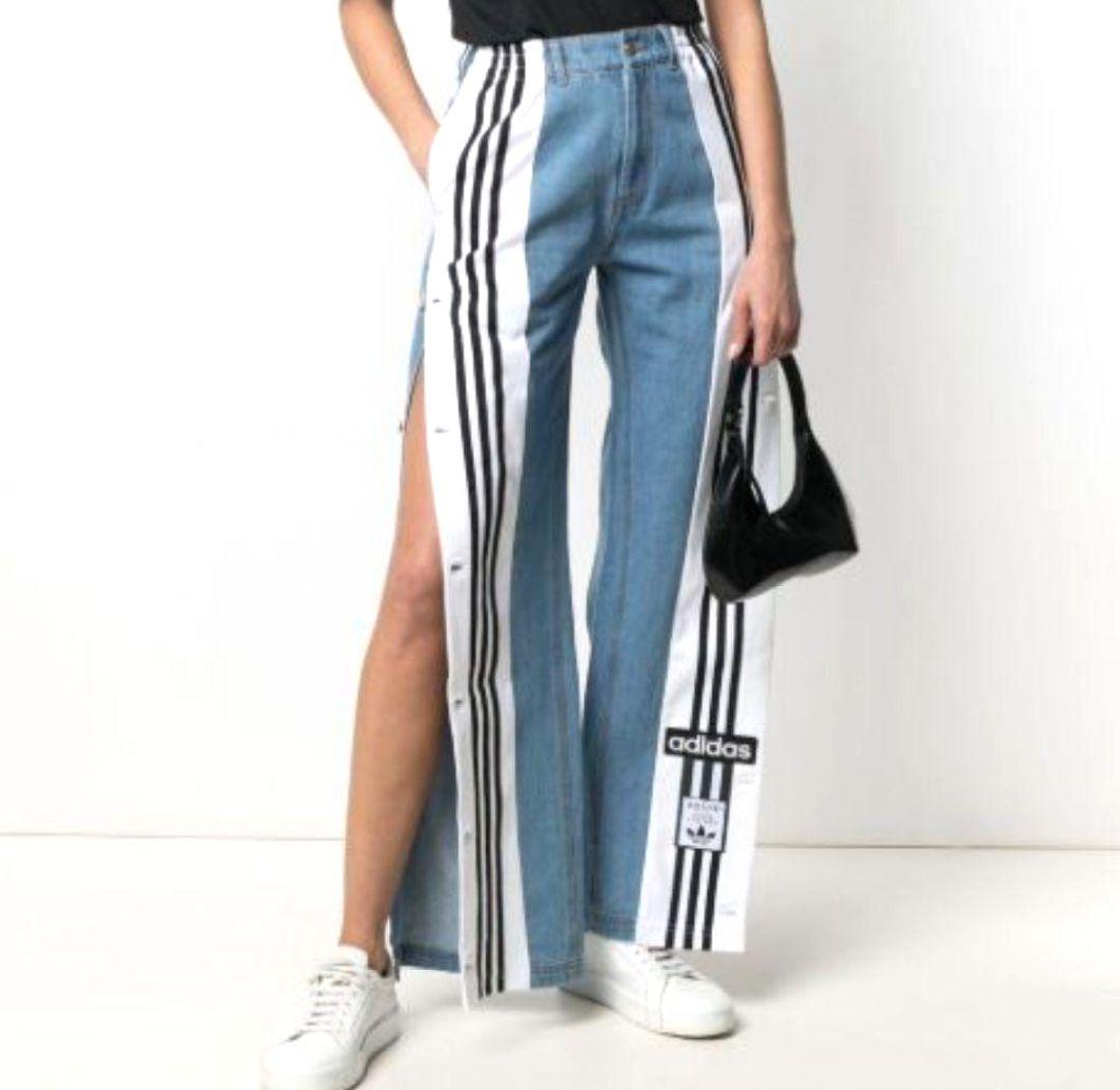 大切な ◯アディダスオリジナルス アディブレイク デニムパンツ◯M・adidas originals