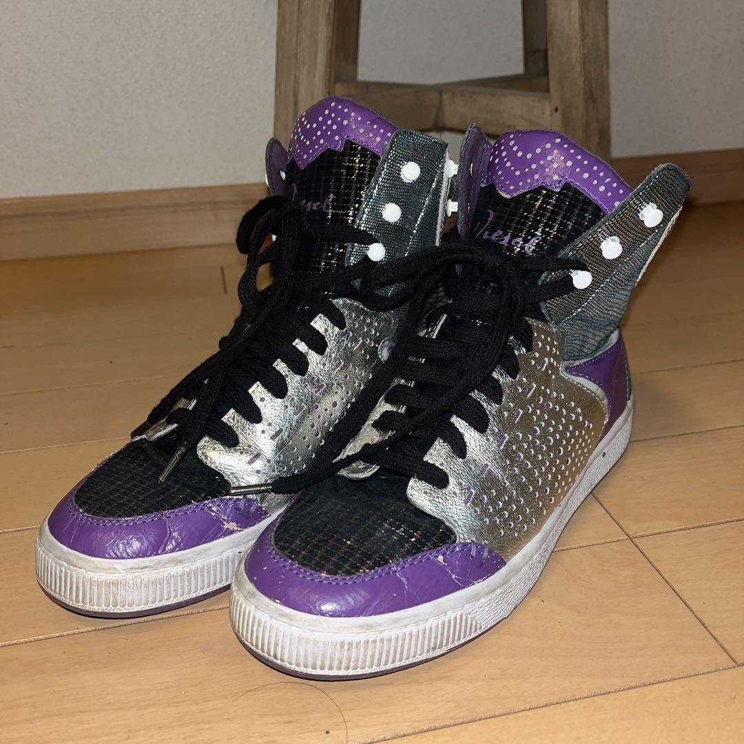 diesel ハイカットスニーカー